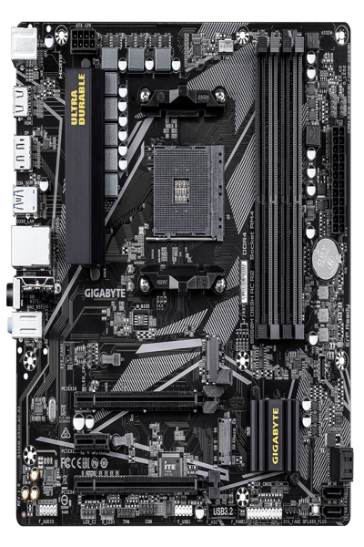 GIGABYTE B550M DS3H AC R2 B550 AM4 MATX MOTHERBOARD - B550M DS3H AC R2