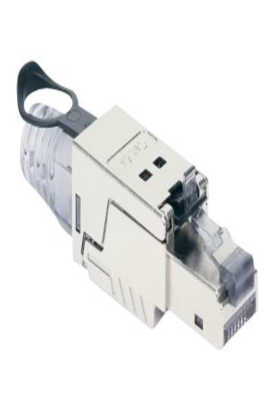 Intellinet Cat6a 10G Shielded Toolless RJ45 Modular Plug with Pull-ring Release - 790741