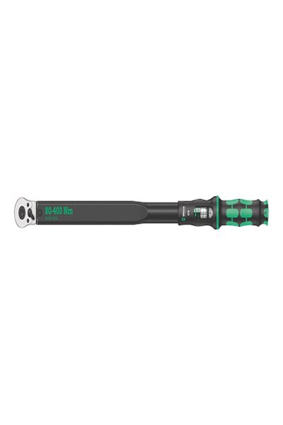 Wera 05075624001 - Click torque wrench - Ft-lb - Nm - Mechanical - 1/2" - 18.5 mm - 80 - 400 N?m - 5075624001
