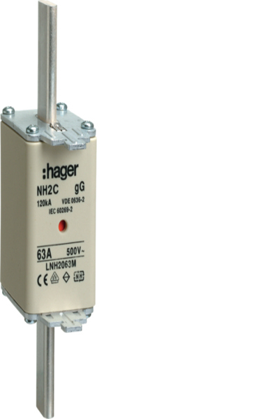 Hager LNH2063M: 49x135mm (Millimeter).