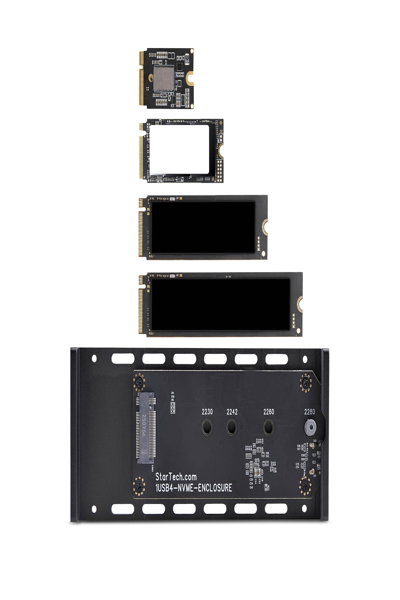 STARTECH USB4 M.2 NVME ENCLOSURE SSD - 1USB4-NVME-ENCLOSURE