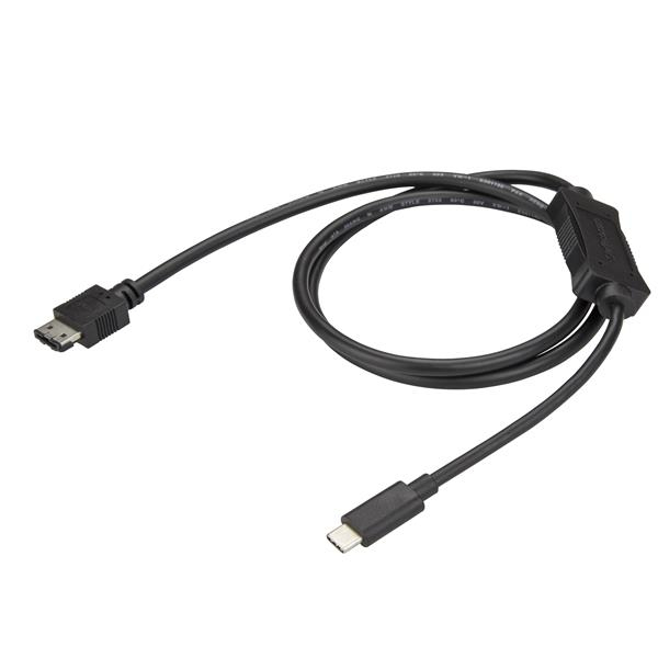 USB C to eSATA Cable - 3 ft / 1m - 5Gbp - For HDD / SSD / ODD - External Hard Drive Adapter - USB 3.0 to eSATA Converter (USB3C2ESAT3) Lagringskontrol - USB3C2ESAT3
