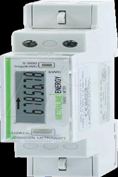 Compteur d'énergie GMC Instruments MID réseau 2 fils 5 40 A M-Bus