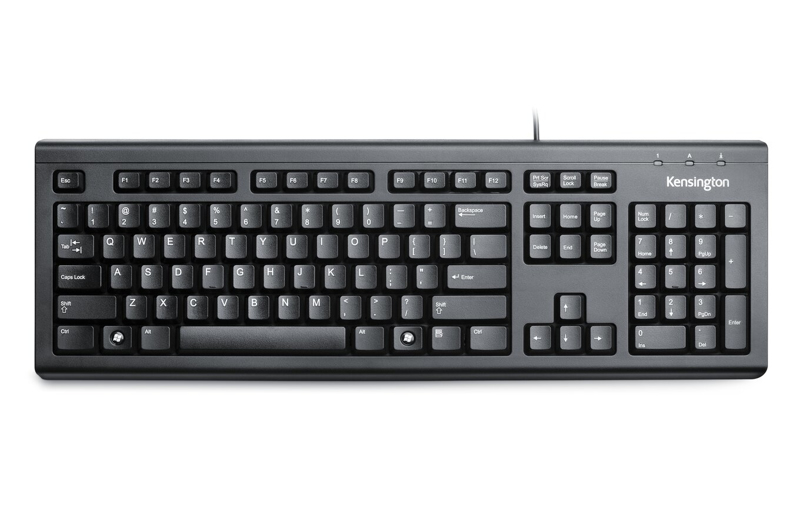 ValuKeyboard trådbundet tangentbord - Kensington prisvärt - 1500109NL