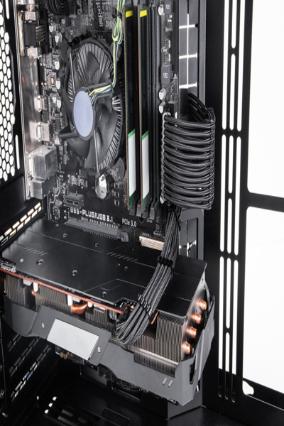 Delock PSU Extension Cable Set 6-piece Sleeved - 84541