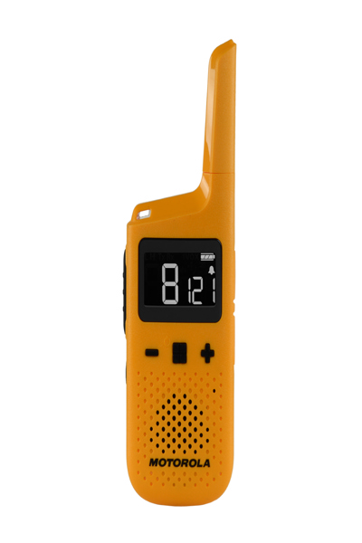 Motorola T72 Walkie Talkie 16 Channels Yellow - D3P01611YDLMAW