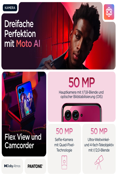 Motorola Solutions Motorola razr 60 Ultra 16/512GB Cabaret pink - PB8R0061PL