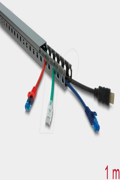Delock Cable Duct Wiring Management 1.18 x 1.18 Inch - 22028