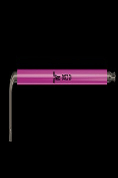 Wera 967 SPKXL TORX Multicolore, clé hexagonale en L, métrique, 1 pièce(s), caoutchouc thermoplastique (TPR), 20 mm, 13,7 cm