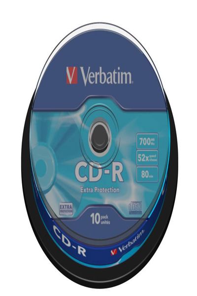 Verbatim 10 x CD-R - 700 MB (80 min) 52x - 43437