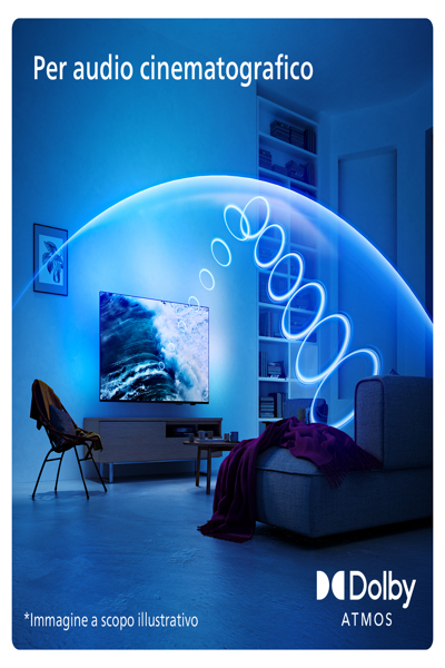 Philips TV 43PUS8009 12 LED 4K Ambilight 43PUS8009/12 - Flat Screen - 109.2 cm - 43PUS8009/12