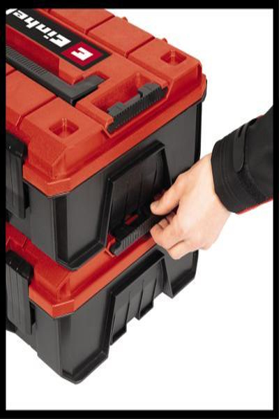 Mallette à outils Einhell E-Case SF avec compartiments