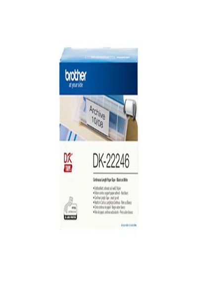 Brother DK-22246 - Paper - black on white - DK22246
