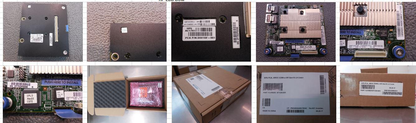 HPE SPS-PCA AROC E208i-a SR Gen10 LH ControlrG10 - 871039-001
