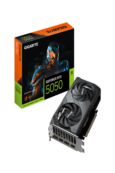 GIGABYTE GEFORCE RTX 5050 WINDFORCE OC GRAPHICS CARD