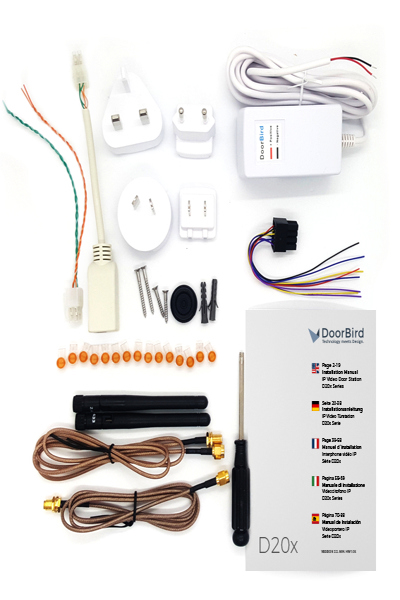 Doorbird D20x Kit de montage de rechange