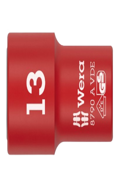 Wera 05005939001 13mm Impact Socket 1/4" Drive Metric