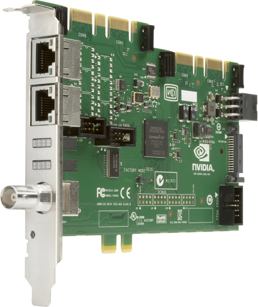 HP NVIDIA Quadro Sync - Gränssnittskort - PCIe (G5K57AA) - G5K57AA