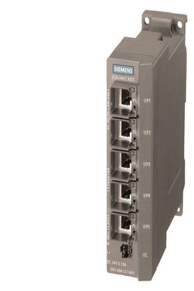Siemens 6GK5005-0BA10-1AA3 SCALANCE X005 Switch