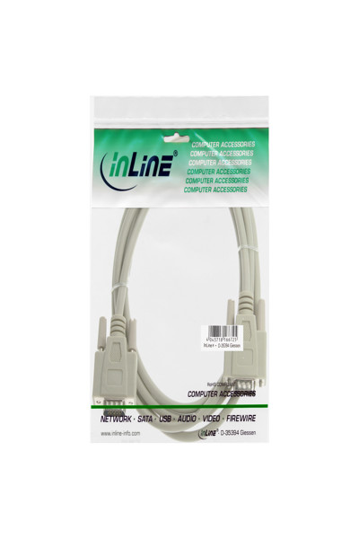 InLine VGA Cable 15 Pin HD male / male beige 5m - 17712D