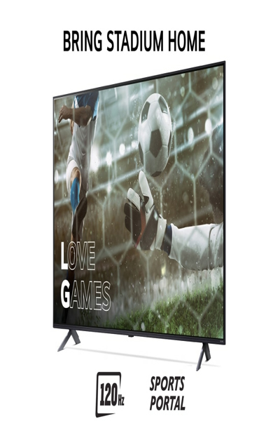 LG QNED 43QNED80T6A 43 4K Ultra HD Smart TV Wifi Black - Television