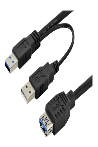DIGITUS USB 3.0 Y-adapter cable - DB-300140-003-S