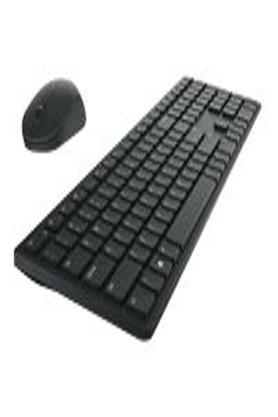 Dell KM5221W - Full-size (100%) - Wireless - RF Wireless - AZERTY - Black - Mouse included - KM5221WBKB-BEL