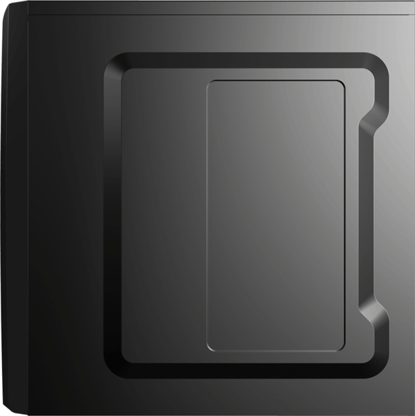 AEROCOOL Corporate CS-1101 - Black Edition Midi Tower ATX (EN58126) - EN58126