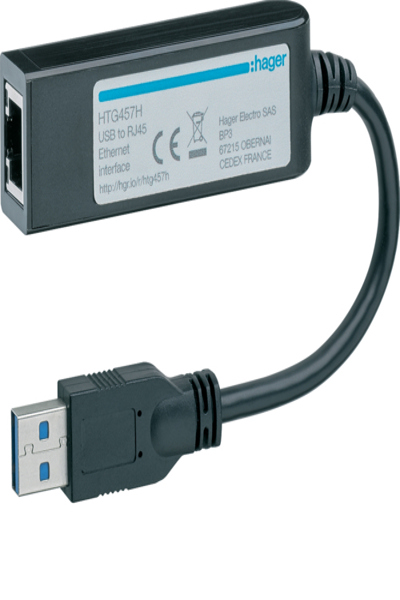 Hager HTG457H: Digital Network Cable.