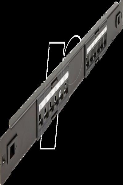 Delock Patch panel (blank) - rack mountable - 66821