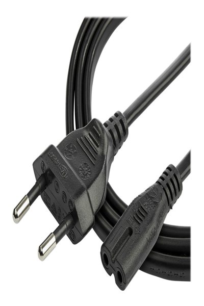 StarTech.com 3m nätsladd för bärbar dator EU-kontakt till C7 - 752E-3M-POWER-LEAD