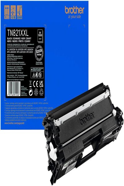 Brother TN-821XXLBK - Ultrahög kapacitet - TN821XXLBK