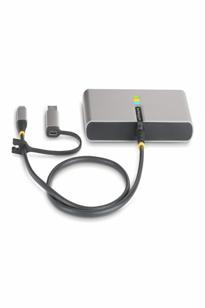 StarTech.com 2-Port USB-C/A Hub with GbE RS232 - 5G2A1SGBB-USB-C-HUB