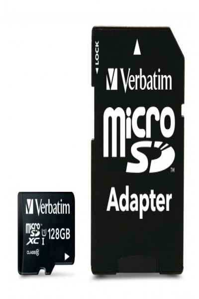 Verbatim Premium - Flash memory card (SD adapter included) - 44085