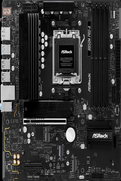 ASRock B850M Pro-A - Moderkort - 90-MXBR8-A0UAYZ