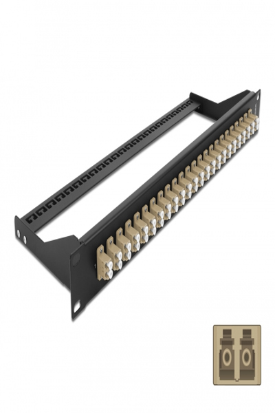 Delock Patch panel - rack mountable - 43388