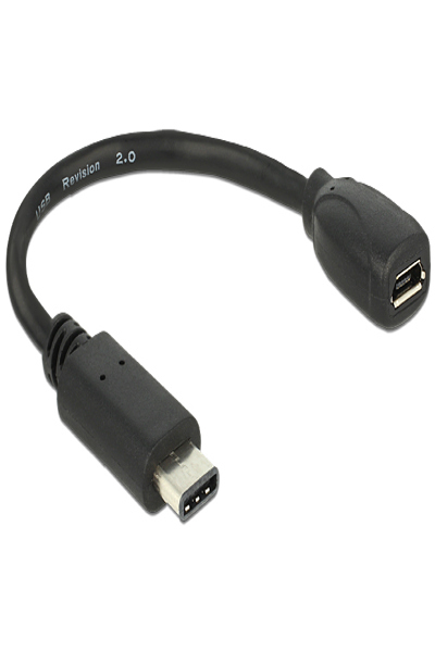 Adaptateur USB Delock - USB-C 24 broches (M) vers Micro-USB Type B (F)