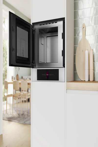 Bosch Serie| 8 Mikrobolgeovn Til indbygning 21liter Hvid - BFL7221W1