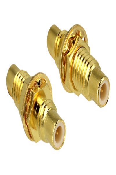 Delock RF-adapter - SMC hane till SMC hane panelmonterbar - 65874