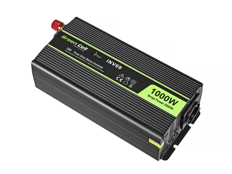 INV09 - Universal - Bil - 12V - 1000W - 230V - DC-till-AC ( INV09 ) - INV09