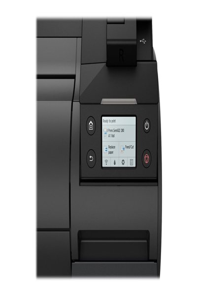 Canon imagePROGRAF GP-200 - Bubblejet - 2400 x 1200 DPI - JPEG - PDF - Black - Cyan - Magenta - Matte black - Yellow - PF-07 - A1 (594 x 841 mm) - 5249C003