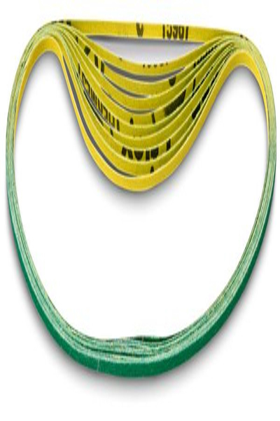 Fein 63714069010 - Polishing belt - 520 mm - Green - Yellow - Ceramic - 10 pc(s)