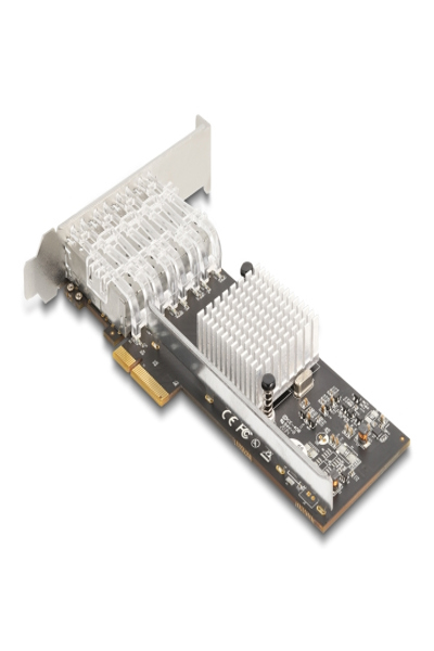 Delock Network adapter - PCIe x4 low profile - 88342