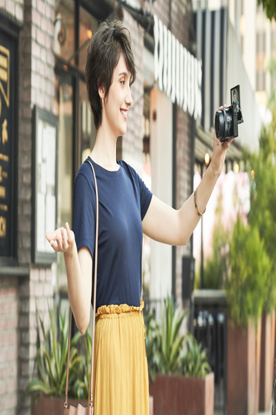 Sony a6100 ILCE-6100L Camera 24.2MP - ILCE6100LB.CEC
