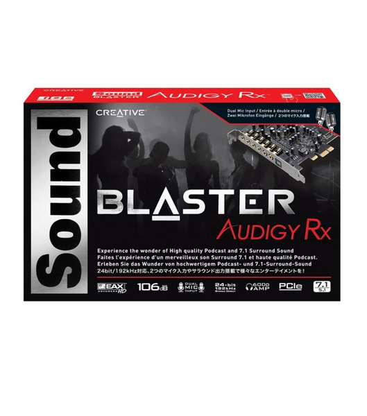 Creative Sound Blaster Audigy RX - Sound card - 24-Bit - 70SB155000001