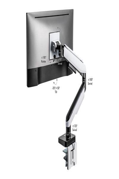 LogiLink Monitor Arm Cable Management Clamp Kit - BP0162