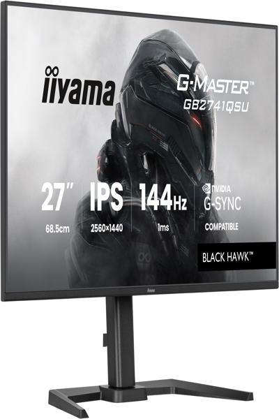 IIYAMA G-MASTER GB2741QSU-B1 QHD GAMING MONITOR 27" - GB2741QSU-B1