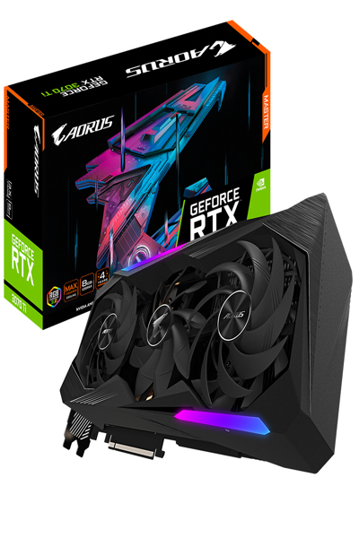 Gigabyte AORUS GeForce RTX 3070 Ti MASTER 8G - GV-N307TAORUS M-8GD