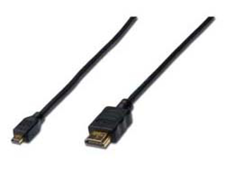 DIGITUS HDMI Micro to A Cable 1m - AK-330109-010-S