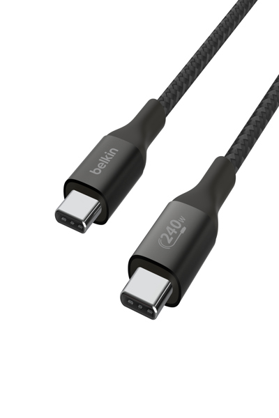 Belkin BOOST CHARGE 240W USB-C cable 2m - Powerful charging black - CAB015BT2MBK